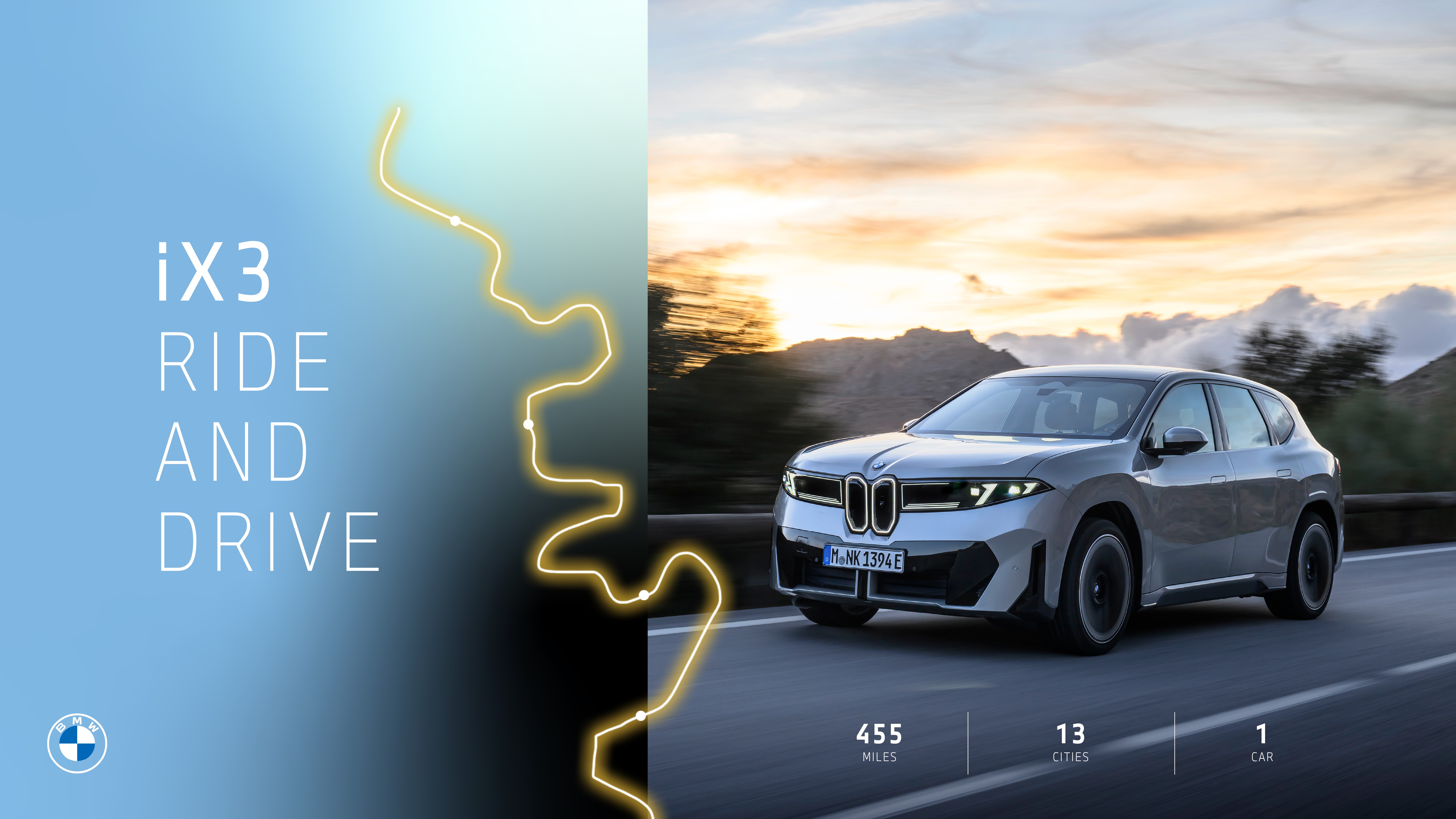 BMW iX3 Ride and Drive 2026